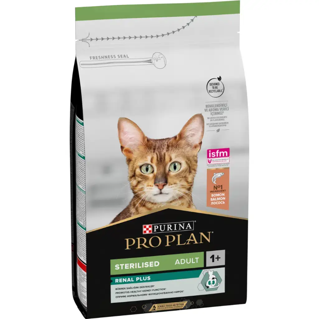 Pro Plan Kısırlaştırılmış Somon Balıklı Kedi Maması 1,5Kg