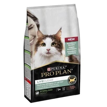 Pro Plan Live Clear Sterilised Kısırlaştırılmış Somonlu Kedi Maması 1,4 Kg