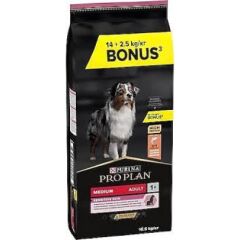 Pro Plan Medium Somonlu 14 Kg + 2.5 Kg Orta Irk Yetişkin Köpek Maması