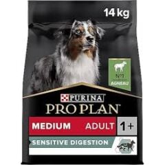 Pro Plan® Medium Adult Sensitive Digestion Kuru Köpek Maması, Zengin Kuzu Etili 14 Kg.