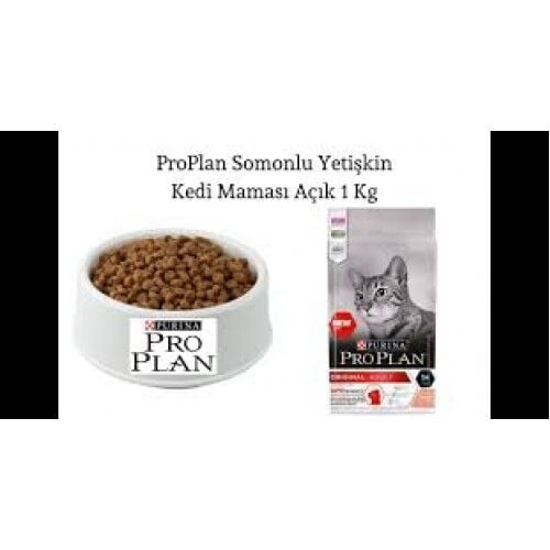 Proplan Adult Somonlu Yetişkin Kedi Maması 1 Kg Açık