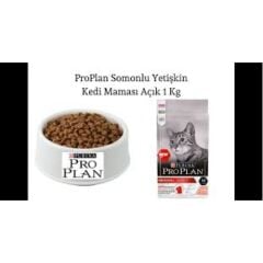 Proplan Adult Somonlu Yetişkin Kedi Maması 1 Kg Açık