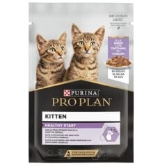 Proplan Kitten Hindi Etli Pouch Yavru Kedi Konservesi 85 Gr (4 Adet)