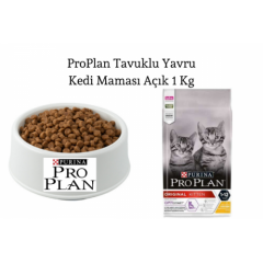Proplan Yavru Kıttın Kedi Maması Açık 1Kg.