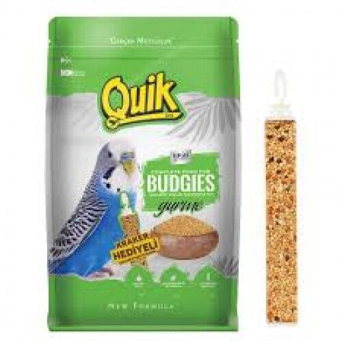 Quik Gurme Muhabbet Kuşu Yemi (Kraker Hediyeli) 500 Gr