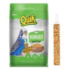 Quik Gurme Muhabbet Kuşu Yemi (Kraker Hediyeli) 500 Gr