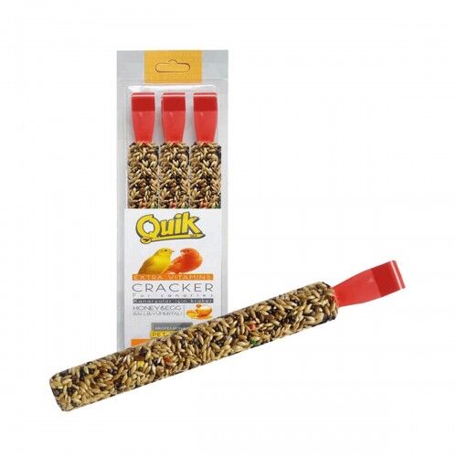 Quik Kanarya Ballı Krakeri 3Lü