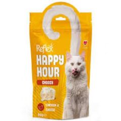 Reflex Happy Hour Seçici Kediler İçin Destekleyici Kedi Ödül-60 Gr
