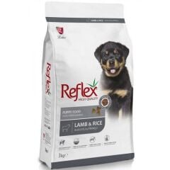 Reflex Kuzu Pirinçli Yavru Köpek Maması 3 Kg.