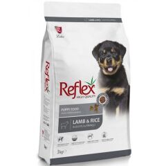 Reflex Kuzu Pirinçli Yavru Köpek Maması 3 Kg.
