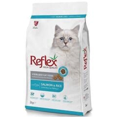 Reflex Sterilsed Kısır Salmon Pirinçli Kedi Maması 2Kg