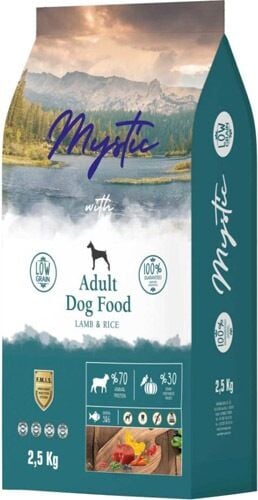 Mystic Kuzulu Az Tahıllı Yetişkin Köpek Maması 2,5 kg