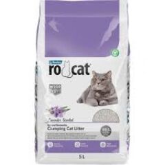 Rocat Lavanta Kokulu Bentonit Kedi Kumu 5Lt.