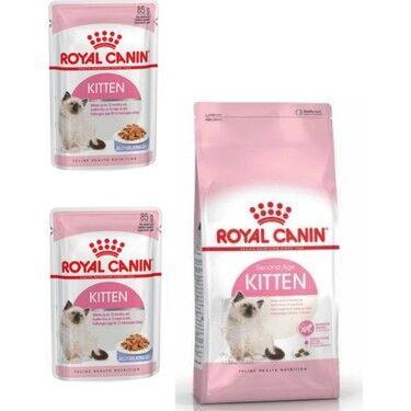 Royal Canin Kitten Yavru Kuru Kedi Maması 2 Kg (Kıttın Yaş Mama Hediyeli)