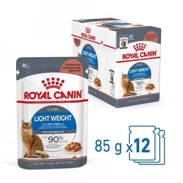 Royal Canin Ultra Light Diyet Yaş Kedi Maması 85 Gr-(12 X85Gr.)