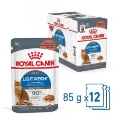 Royal Canin Ultra Light Diyet Yaş Kedi Maması 85 Gr-(12 X85Gr.)