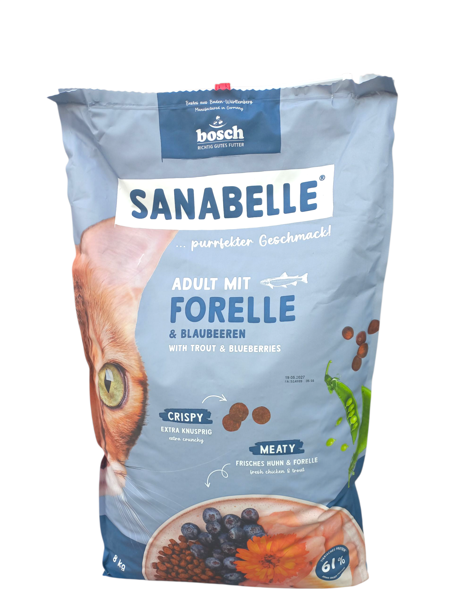 Sanabelle Alabalıklı Yetişkin Kedi 8 Kg.