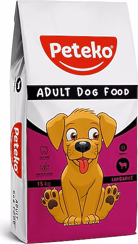 Peteko Dog yetişkin köpek maması 15 kg.