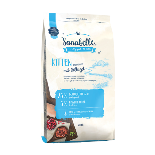Sanabelle Kıttın Yavru Kedi Maması 2Kg.