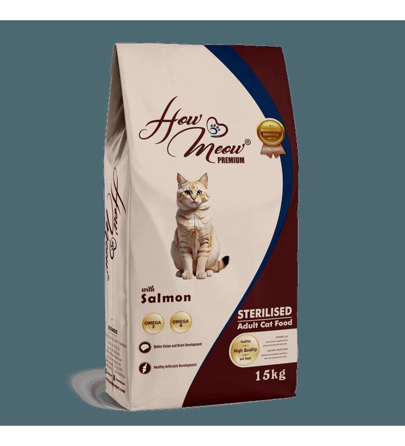 How meow aldut somonlu sterilsed kedi maması AÇIK PAKET