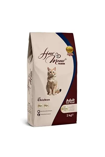 How Meow Tavuklu Yetişkin Kedi Maması 2 kg
