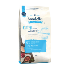 Sanabelle Tavuklu Kıttın  Yavru Kedi Maması 10Kg.