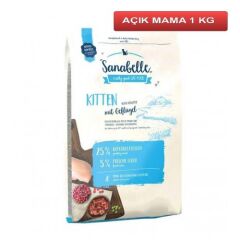Sanabelle Yavru Kedi Kıttın Açık Mama 1Kg.