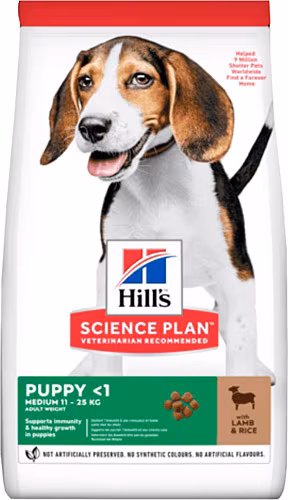 Hill's Science Plan Medium Puppy Kuzu Etli Pirinçli 14 kg