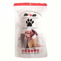 Sfs Doğal Kurutulmuş Köpek Ödülü Dana Kafa Derisi 100 G