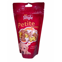 Single Mini Kemik Şeklli Yavru Köpek Ödül Bisküvi 200Gr