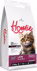Homie Homie Super Premium Kuzu Etli Anne ve Yavru Kedi Maması 2.75kg