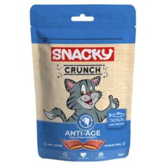 Snacky Crunch Yaşlanma Karşıtı Somonlu Kedi Ödülü 60 Gr