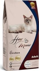 How Meow Tavuk Etli Yetişkin Kedi Maması Yüksek Proteinli Lezzetli Mama 15kg
