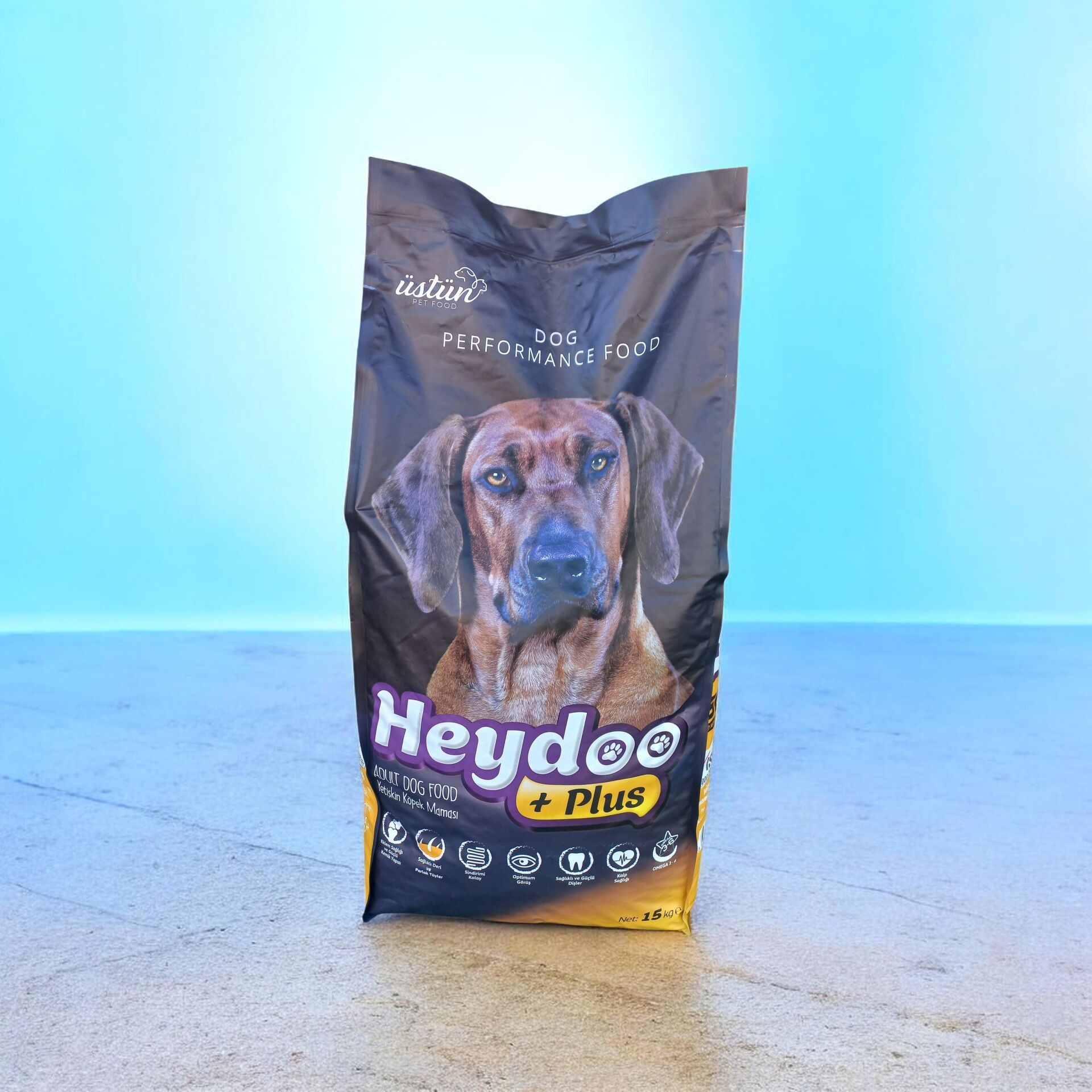 HEYDOO +PLUS DOG KUZU ETLİ YÜKSEK ENERJİLİ KÖPEK MAMASI 15KG.