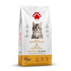 Pawnee kıttın yavru kedi tavuklu kedi maması 15kg