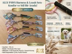 ALLY PAWS HARNESS & LEASH ROPE (XS) 6MMX120CM