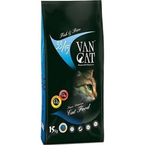 Vancat Balıklı Yetişkin Kedi Maması 15 Kg