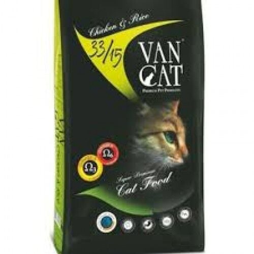 Vancat Tavuklu Pirinçli Yetişkin Kedi Maması (15 Kg)