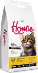 Homie tavuklu  Anne ve Yavru Kedi Maması 12 kg