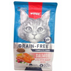 Wanpy Somonlu Yetişkin Kedi Maması 1,5Kg