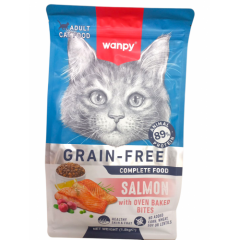 Wanpy Somonlu Yetişkin Kedi Maması 1,5Kg