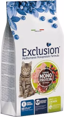 Exclusion Monoprotein Tavuklu ve Narlı Düşük Tahıllı Yetişkin Kedi Maması 12kg