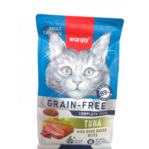 Wanpy Tahılsız Ton Balıklı Yetişkin Kedi Maması 1,5 Kg