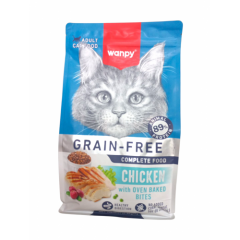Wanpy Tavuklu Tahılsız Yetişkin Kedi Maması 1.5 Kg