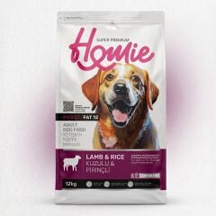 Homei düşük tahıllı piremum kuzu etli yetişkin köpek maması 12kg