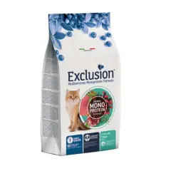 Exclusion Monoprotein Ton Balıklı Kısırlaştırılmış Yetişkin Kedi Maması 12kg