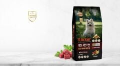 Klicker Yetişkin Köpek Maması Monoprotein Biftekli 2.5 Kg