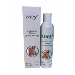 Zoey Kedi Ve Köpekler İçin Pire Şampuanı 250 Ml