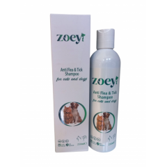 Zoey Kedi Ve Köpekler İçin Pire Şampuanı 250 Ml