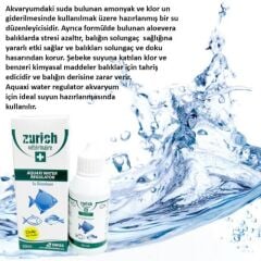 Zurıch Aquaxı Water Regulator Su Düzenleyici 50Ml